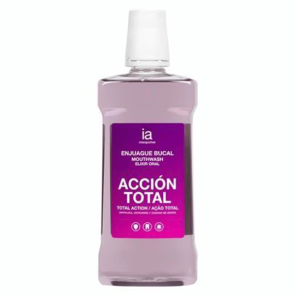 Interapothek Colutório Acção Total Anti-Placa e Anti-Cárie 500 ml